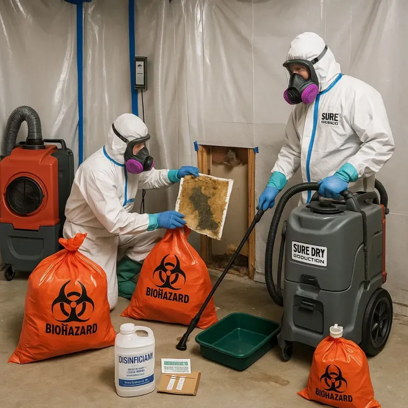 Contaminated Water Handling Protocols process in Crittenden County, AR